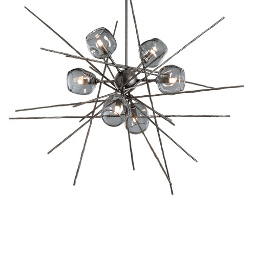 Griffin Six Light Pendant in Natural Iron (39|131590SKTMULT20YL0709)