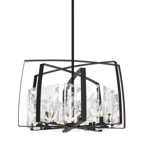 Arc Eight Light Pendant in Black (39|131312SKTMULT10YR0699)