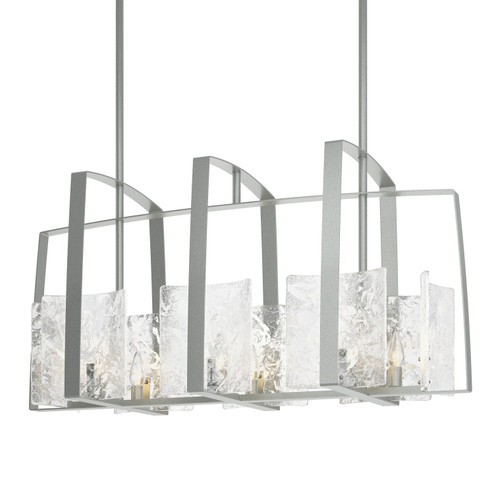 Arc Eight Light Linear Pendant in Vintage Platinum (39|131311SKTMULT82YR0699)