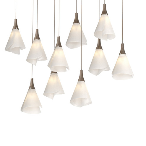 Mobius Mobius 10-Light Pendant in Bronze (39|131202SKTLONG05SH1987)