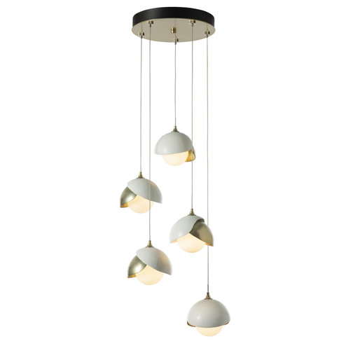 Brooklyn LED Pendant in Modern Brass (39|131125SKTSTND8682GG0711)