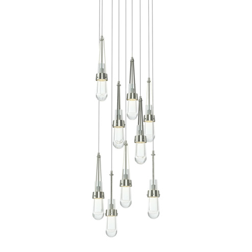 Link LED Pendant in Sterling (39|131108SKTLONG85ZM0434)