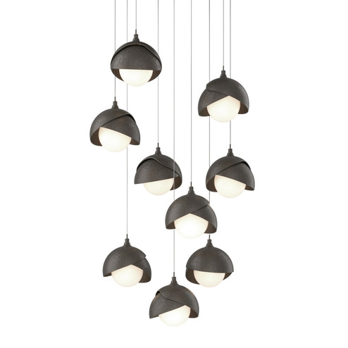 Brooklyn LED Pendant in Dark Smoke (39|131105SKTLONG0707GG0711)