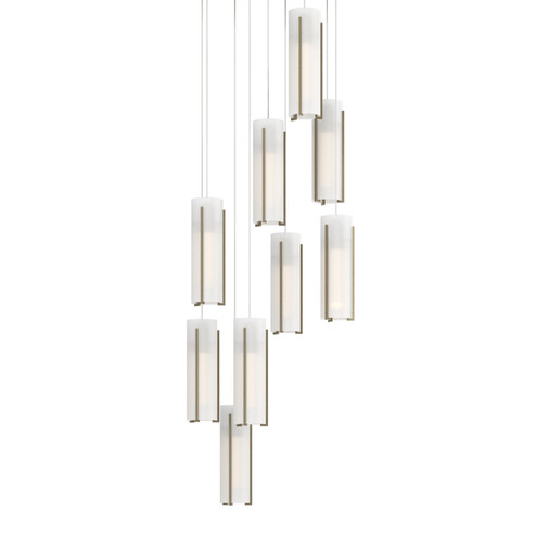 Exos Glass LED Pendant in Soft Gold (39|131104SKTLONG84GG0065)