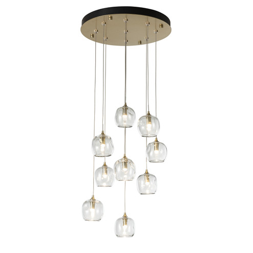 Ume LED Pendant in Ink (39|131103SKTLONG89FD0710)