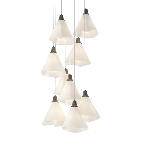 Mobius Mobius 9-Light Pendant in Dark Smoke (39|131102SKTLONG07SH1987)
