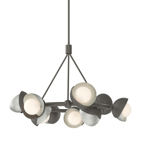 Brooklyn Nine Light Pendant in Dark Smoke (39|131068SKTMULT0785GG0711)