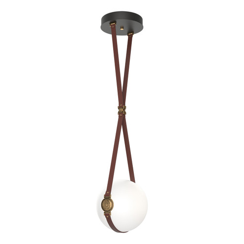 Derby LED Pendant in Black (39|131040LEDSTND1027LBNLGG0670)