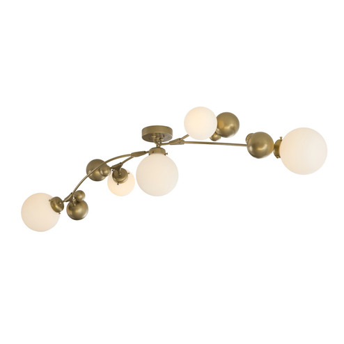 Sprig Five Light Semi-Flush Mount in Soft Gold (39|128715SKT84GG0639)