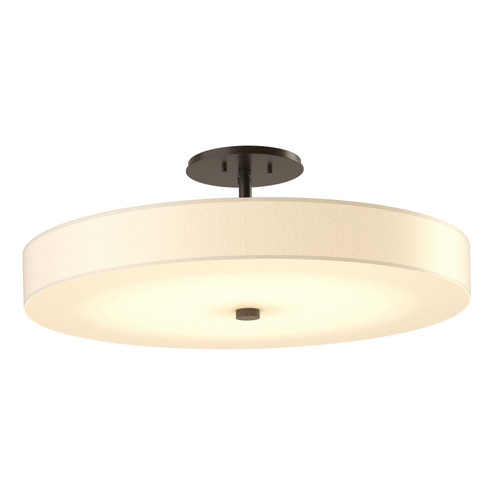 Disq LED Semi-Flush Mount in Black (39|126805LED10SH1970)