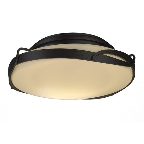 Flora Two Light Flush Mount in Black (39|126740SKT10GG0097)