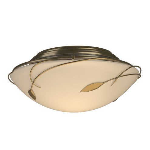 Leaf Forged Leaves Flush Mount in Modern Brass (39|126709SKT86GG0098)