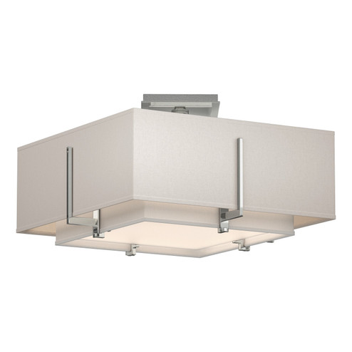 Exos Two Light Semi-Flush Mount in Sterling (39|126507SKT85SF1205SE1605)