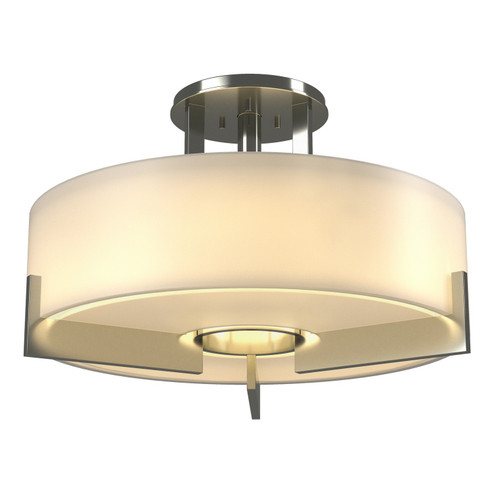 Axis Three Light Semi-Flush Mount in Sterling (39|126403SKT85GG0216)