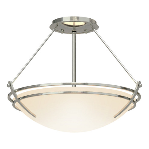 Tryne Two Light Semi-Flush Mount in Sterling (39|124422SKT85GG0047)