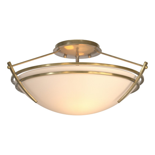 Tryne Presidio Tryne Small Semi-Flush in Modern Brass (39|124412SKT86GG0047)