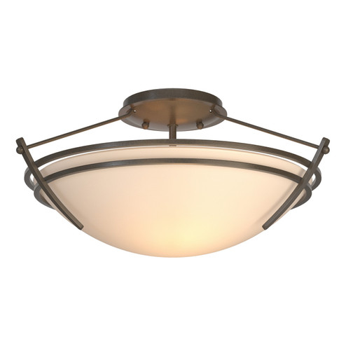 Tryne Two Light Semi-Flush Mount in Dark Smoke (39|124412SKT07GG0047)