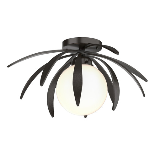 Dahlia One Light Flush Mount in Oil Rubbed Bronze (39|124350SKT14GG0631)