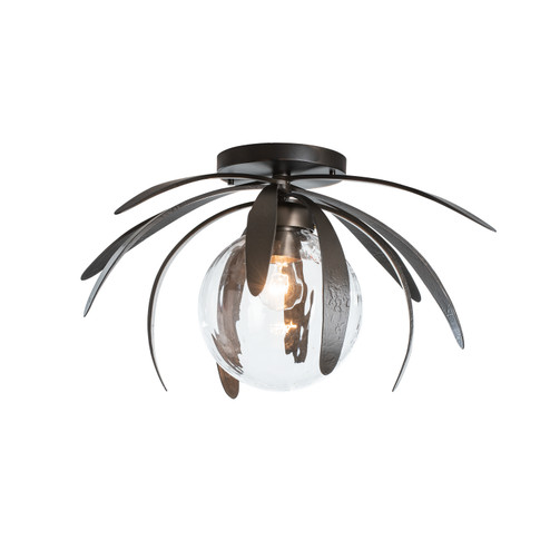 Dahlia One Light Semi-Flush Mount in Black (39|124350SKT10LL0631)