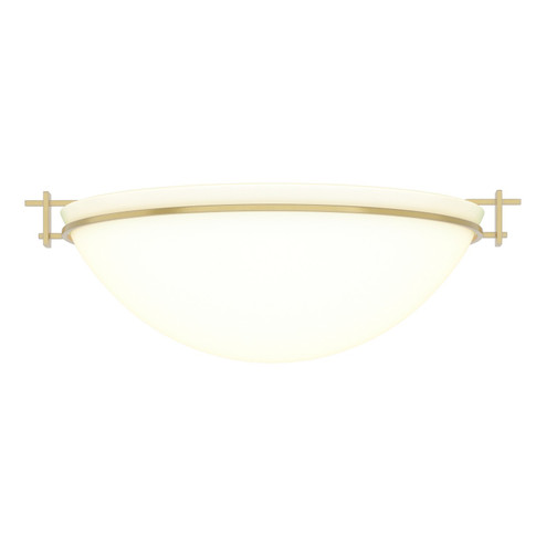 Moonband Three Light Semi Flush Mount in Modern Brass (39|124252SKT86GG0050)