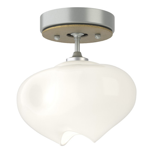 Ume One Light Semi-Flush Mount in Vintage Platinum (39|121372SKT8286FD0710)