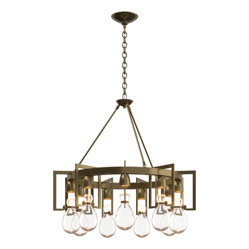 Apothecary Nine Light Chandelier in Modern Brass (39|104360SKT86ZM0572)