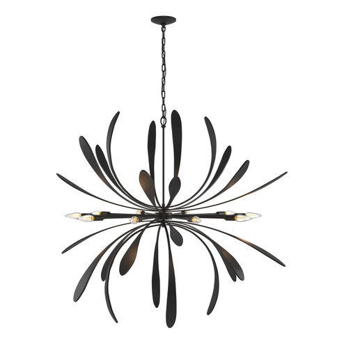 Dahlia Ten Light Chandelier in Black (39|104355SKT10)