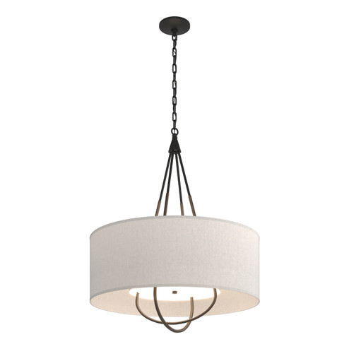 Loop Four Light Pendant in Black (39|104230SKT1005SE2811)