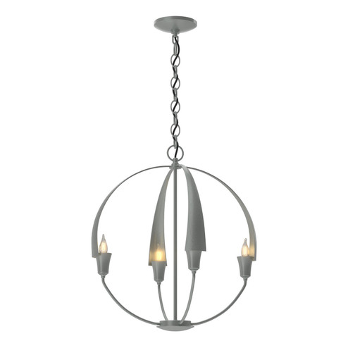Cirque Four Light Chandelier in Vintage Platinum (39|104201SKT82) Cirque Four Light Chandelier in Vintage Platinum (39|104201SKT82)