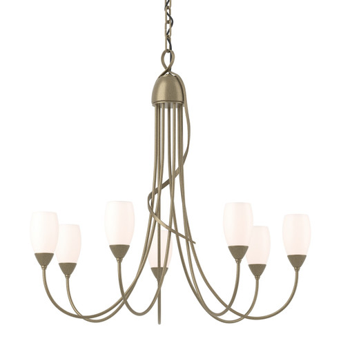 Flora Seven Light Chandelier in Soft Gold (39|103049SKT84GG0444)