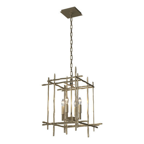 Tura Four Light Chandelier in Soft Gold (39|101315SKT84)