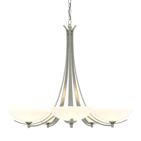 Aegis Aegis 5 Arm Chandelier in Sterling (39|101261SKT85GG0123)