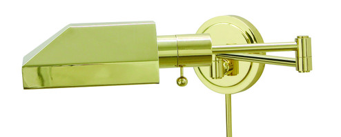 Home/Office One Light Wall Sconce in Polished Brass (30|WS1261J)