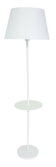 Vernon Three Light Floor Lamp in White (30|VER502WT)
