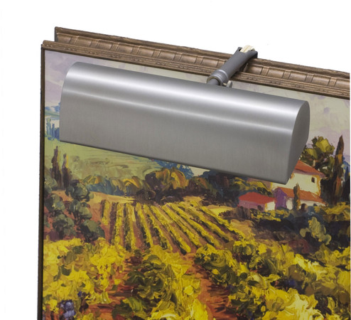 Classic Traditional One Light Picture Light in Pewter (30|T831CA)