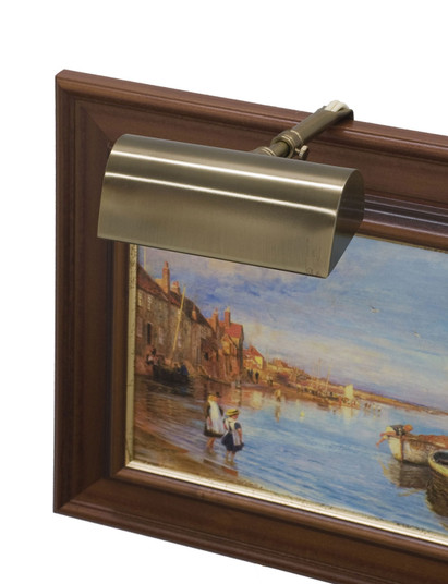 Classic Traditional One Light Picture Light in Statuary Bronze (30|T456)