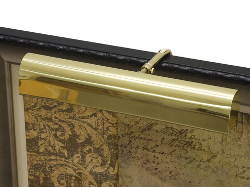 Classic Traditional Two Light Picture Light in Polished Brass (30|T1461)