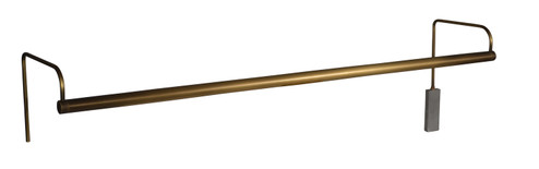 Slim-line LED Picture Light in Antique Brass (30|SLEDZ4371)