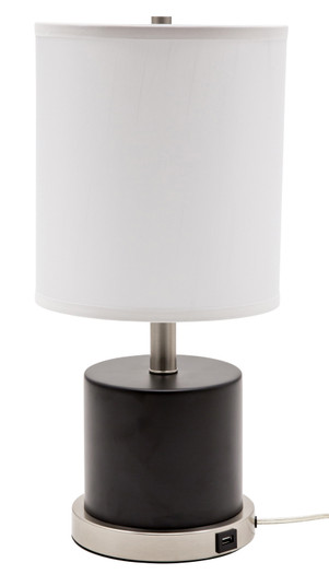 Rupert One Light Table Lamp in Black (30|RU752BLK)