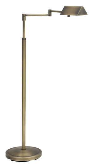Pinnacle One Light Floor Lamp in Antique Brass (30|PIN400AB)