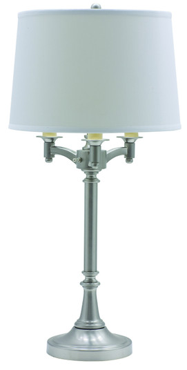 Lancaster Four Light Table Lamp in Satin Nickel (30|L850SN)