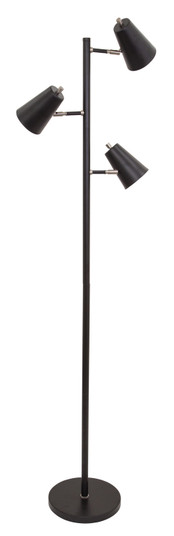Kirby LED Floor Lamp in Black (30|K130BLK)