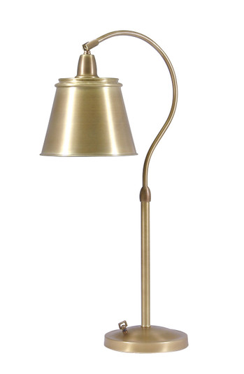 Hyde Park One Light Table Lamp in Weathered Brass (30|HP750WBMSWB)