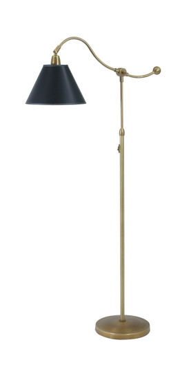 Hyde Park One Light Floor Lamp in Weathered Brass (30|HP700WBBP)