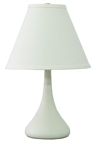 Scatchard One Light Table Lamp in White Matte (30|GS802WM)