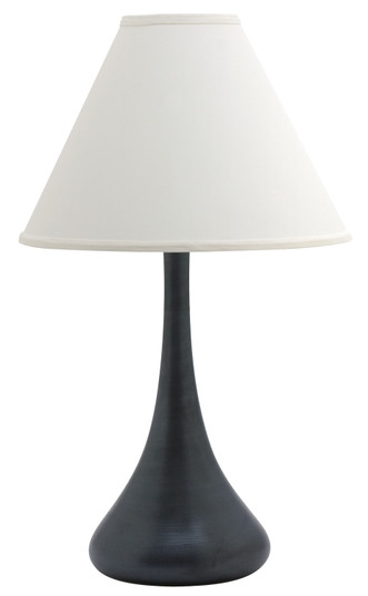 Scatchard One Light Table Lamp in Black Matte (30|GS801BM)