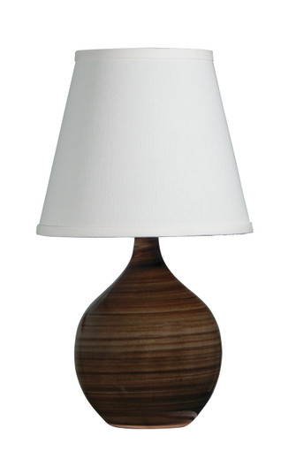 Scatchard One Light Table Lamp in Tigers Eye (30|GS50TE)