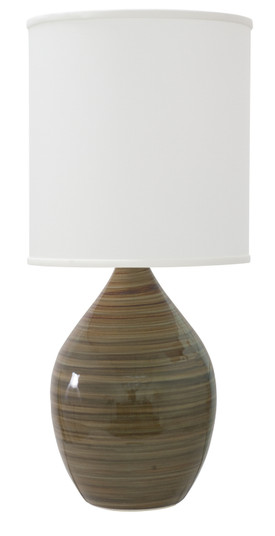 Scatchard One Light Table Lamp in Tigers Eye (30|GS301TE)