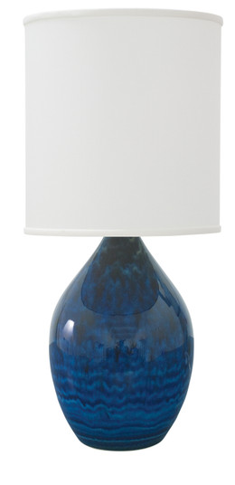 Scatchard One Light Table Lamp in Midnight Blue (30|GS301MID)