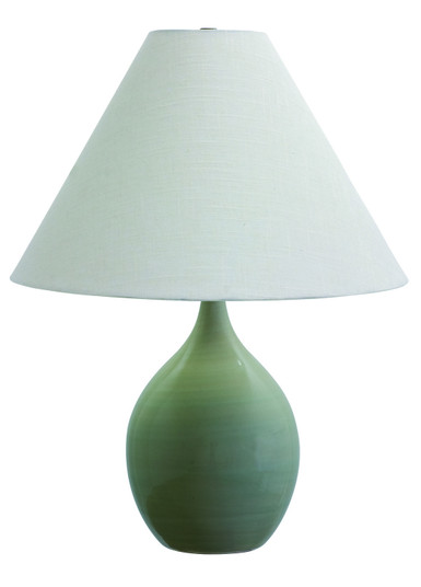 Scatchard One Light Table Lamp in Celadon (30|GS300CG)